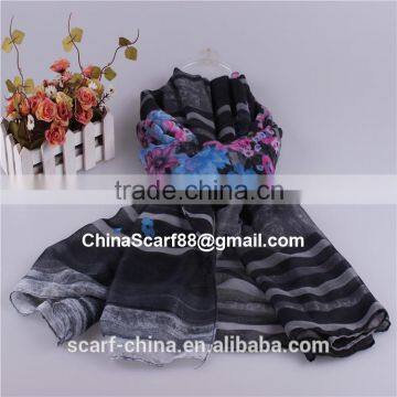 Wholesale viscose voile scarves