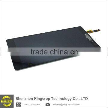 original K910 LCD Display For Lenovo VIBE Z K910 LCD Screen with Touch Screen Digitizer Assembly Black color