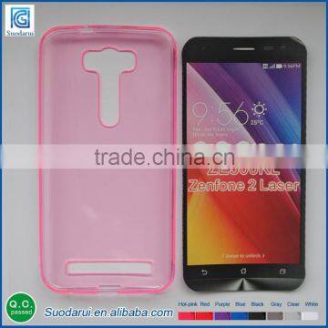 wholesale New arrival soft colorful tpu shockproof case for Asus Zenfone 2 Laser 6.0 ZE601KL factory price