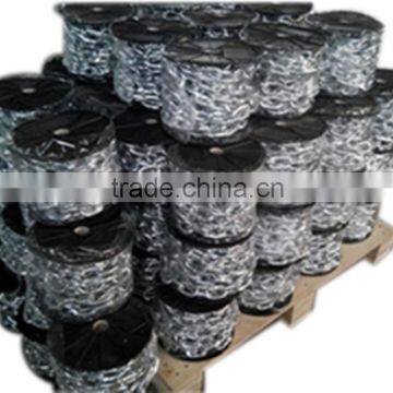 US Type Galvanized Normal Welded Point Coil Chain photo-3