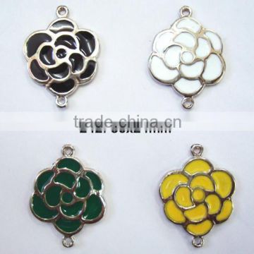 rose shape pendant charm