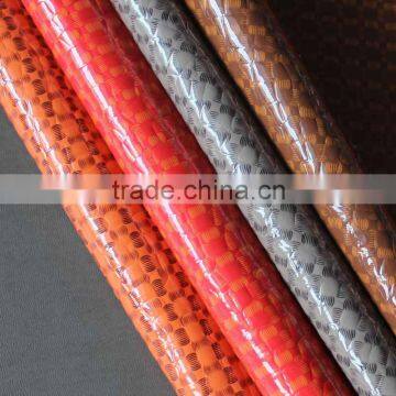PVC belts leather with embossed surface
