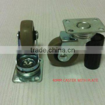 125mm Heavy Duty Swivel Caster Industrial Casters Rubber Trolley Wheels Made in China photo-3