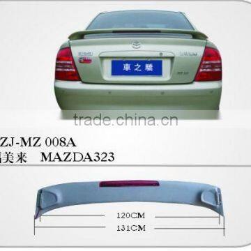 Abs rear spoiler for mazda 323