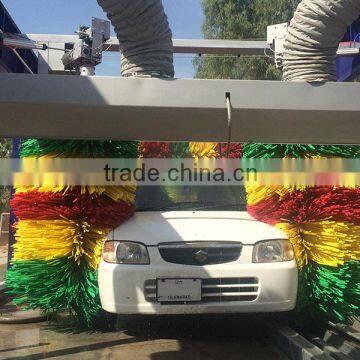 9 brushes Tunnel car washing machine/Soft brushes car washing machine/Wax foaming washing machine automatically