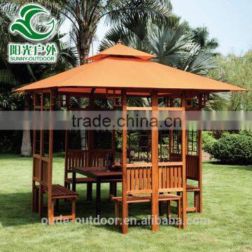 Cheap Price Cherry Wood Cheap Garden Gazebo For Sale