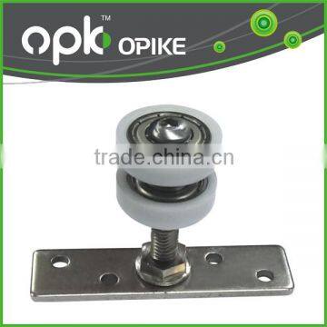 Multi Panel Universal Hanging wheel Sliding Folding Door Roller set Aluminum Track Sliding Door Guide Rail