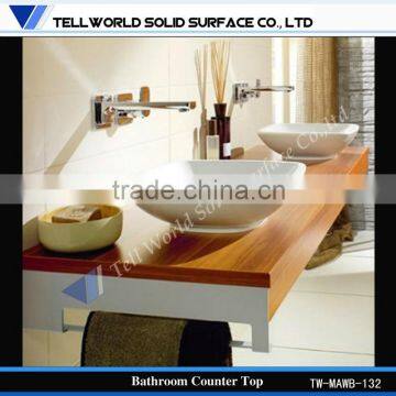 wooden countertop hot sale wash basin made in china