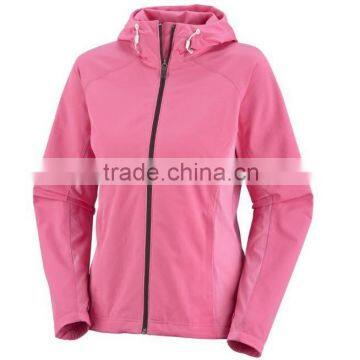 Windproof women softshell jacket for winter