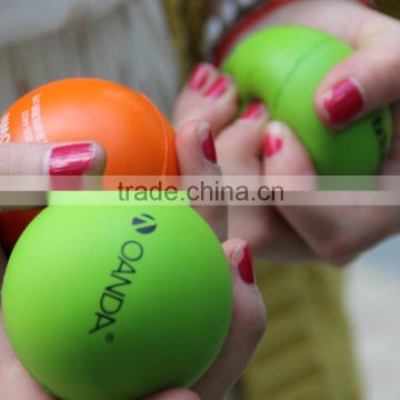 2014 hot selling PU anti-stress ball with color