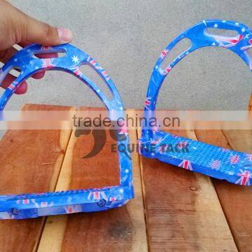 Jin Stirrups, Aluminium Horse Riding Lightweight Non Slip Treas Jin Stirrups, Kinko Stirrup
