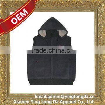 Cheapest crazy Selling polyester fabric vest