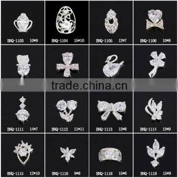 2016 Fashion Hight Quantity Grade AAA Rhinestone stone Cubic Zircon 3D Nail Art& Decoration