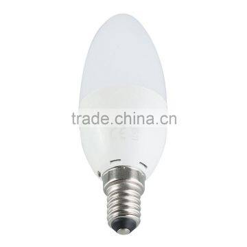 New Arrival TIWIN 2015 High Quality CE ROHS Cool White 470lm Plastic 5W E14 Led Candle Lamp Bulb Light photo-3
