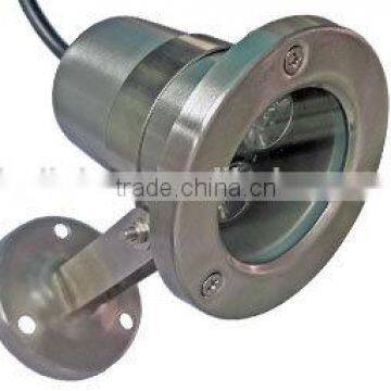 CE RoHS ErP Certified V4A/#316 Stainless Steel Shell AC/DC12V 3W RGB/W Outdoor LED Underwater Light IP68 Structural Waterproof photo-4