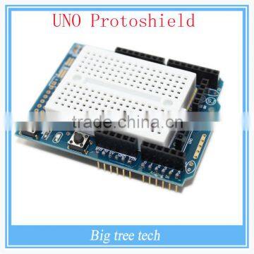 High Quality!! UNO Proto Shield prototype expansion board with SYB-170 mini breadboard based on UNO ProtoShield K304