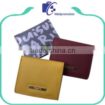 Handmade manufacturers PU men wallet man leather wallet made in China