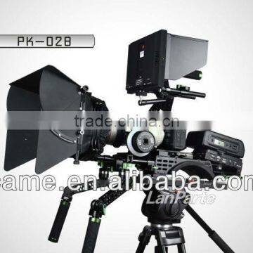 Lanparte Camera DSLR Rig Shoulder With Monitor & Follow Focus, PK-01 V1