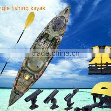 fishing boat ,1 person kayak