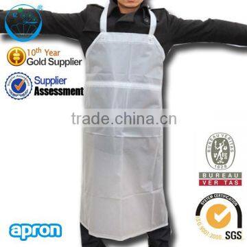 PEVA waterproof plastic adult apron