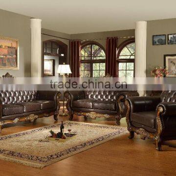 Hand craft European style classic sofa sets