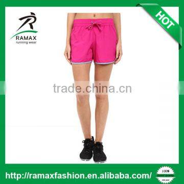 Ramax Custom Women Wholesale Summer Plain Athletic Running Shorts photo-2