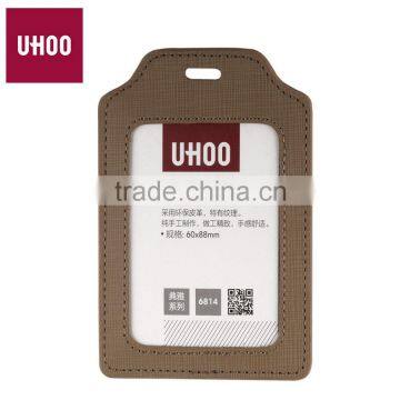 leather id card holder with comfortable feel