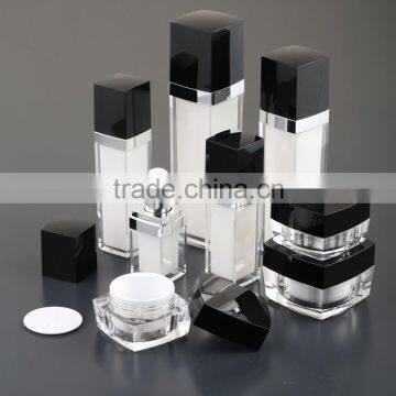 30ml 50ml empty cosmetics plastic acrylic bottles