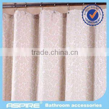 fabric design bathroom shower curtain