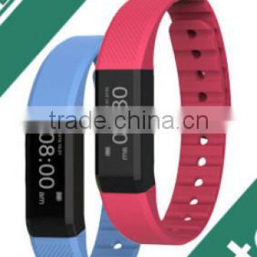 Bluetooth 4.0 Update Smartband Fitness Activity Tracker Bracelet Touch Screen Incoming Call& SMS Reminding Smart Bracelet