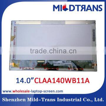 High Quality 1366*768 40pin LCD Laptop14.0" LED Screen replacement for CPT CLAA140WB11A