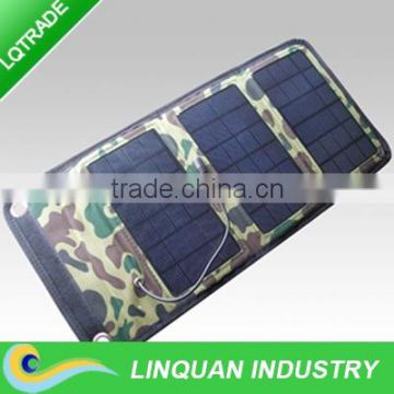 5W Folding solar charging bag / High efficiency solar panel / Fashion folding wallet type solar energy bag