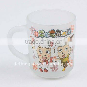 unique glass cup for Christmas