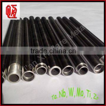 According to the requirement of different size zirconium pipe