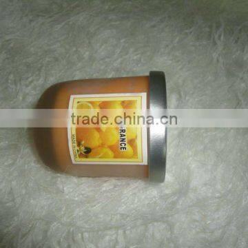 2012 Orange aroma soy wax candle, art candle