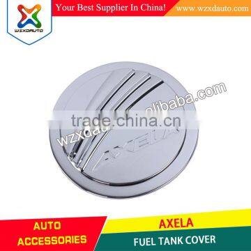 FUEL TANK COVER CHROME FUEL CAP TANK OIL TRIM COVER FOR MAZDA AXELA