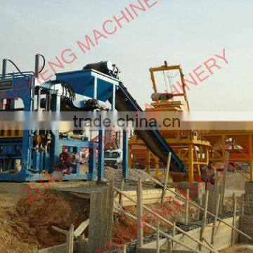 QT6-15 cement brick making machine