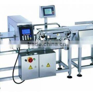 Shanghai Combo metal detector and check weigher for food