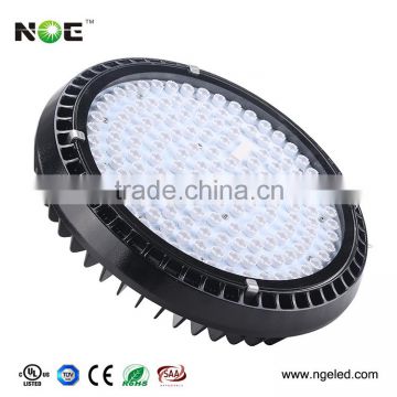 IP65 Meanwell driver UFO 50w-200w led high bay light manufacturer