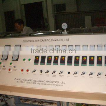 PVC Hot Cutting Pellet Extrusion Plant