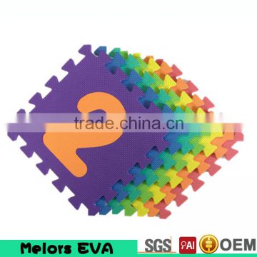 Melors Discount exercise Flooring mat,outdoor colorful EVA floor tile/Kindergarten playground EVA foam mat