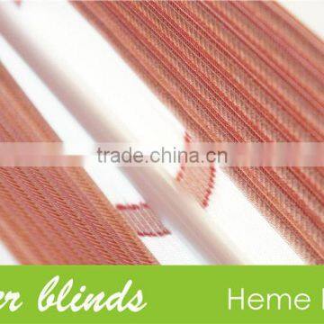 Pleated Zebra Blinds