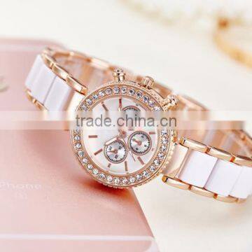 New Models Dress Vintage Retro Gold Diamond Women Bracelet Watch