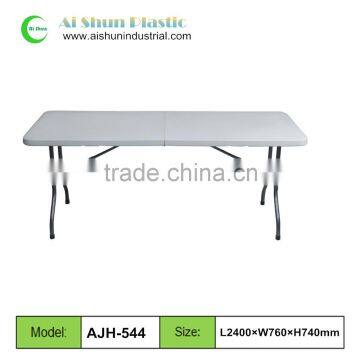 Cheap outdoor plastic extendable and folding table