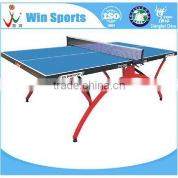 foldable rainbow leg table tennis table
