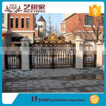 wholesale main entrance gate design,decorative aluminum gates,pedestrian swing gates