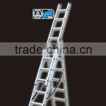 Aluminium telescopic ladders with EN131 certificate