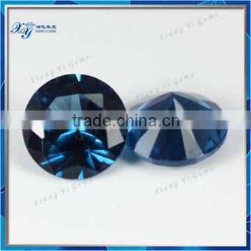 semi precious stone jewellery blue marble stone synthetic spinel