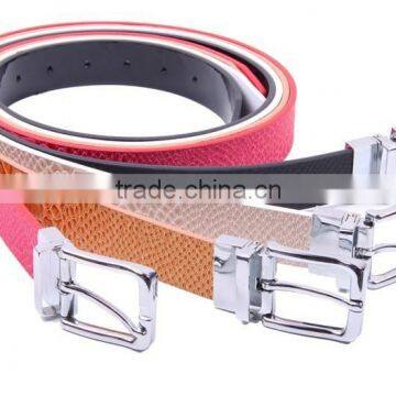 fashion leather belt for woman with a factory