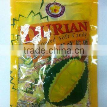 Durian Soft Candy HACCP , HALAL , GMP , KOSHER and ISO 22000 Certified